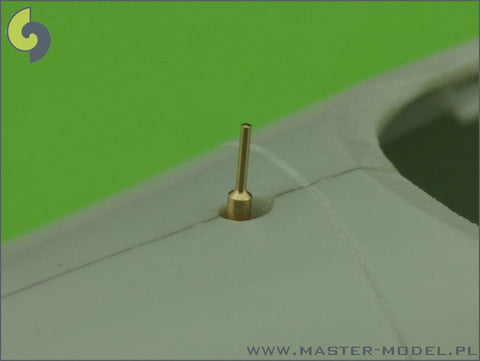 マスター AM-32-041 1/32 ハインケルHe162 サラマンダーの武装およびディテールセット（MG151機関砲銃身,前輪インジケイター,ピトー管）