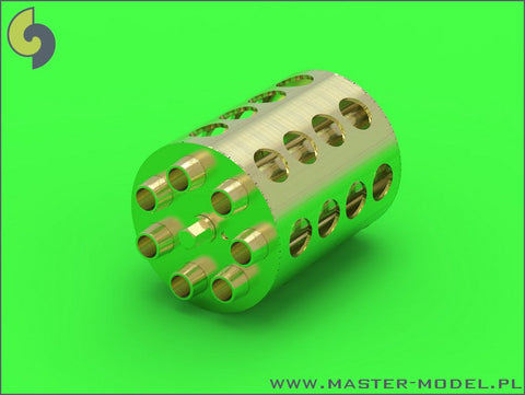 マスター AM-32-059 1/32 フェアチャイルド A-10 サンダーボルトII GAU-8 アベンジャー回転砲 砲身とピトー管