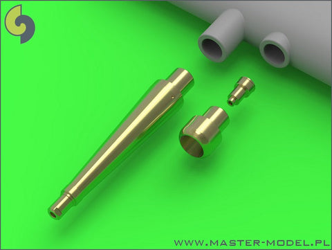 マスター AM-32-081 1/32 スピットファイア Mk.IXe/XVIe の初期型武装(円錐形フェアリング) フェアリング付イスパノ20mmキャノン砲の砲身とブローニング .50キャリバー銃身（タミヤ用）