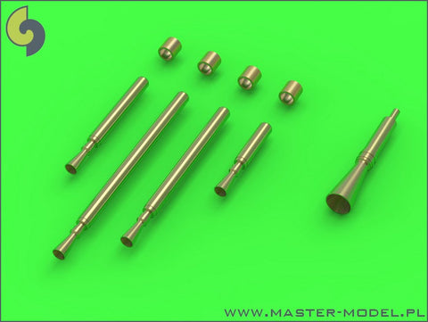 マスター AM-32-088 1/32 P-38M ライトニングのブローニング .50キャリバー銃身とフラッシュハイダー付20mmキャノン砲銃身