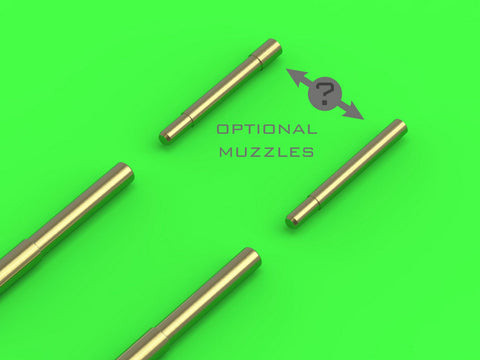 マスター AM-32-093 1/32 A-1 スカイレイダーの20mmキャノン砲の砲身とピトー管