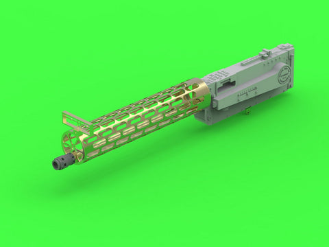 マスター AM-32-103 1/32 WWIドイツ軍 機関銃、シュパンダウLMG 08（1丁）（放熱ジャケットver.2付)