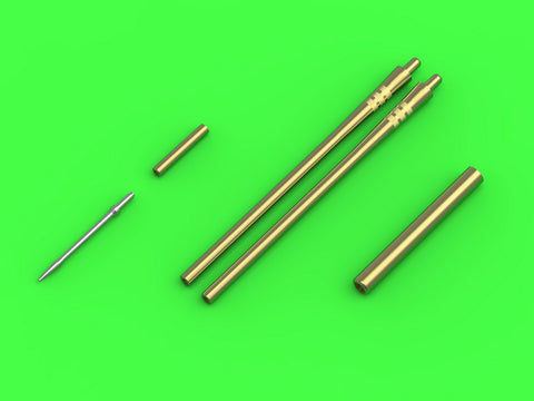 マスター AM-32-111 1/32 F-5 タイガーII「フリーダムファイター」(シャークノーズ型 F-5E, F) のピトー管と20mm機関砲銃身