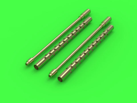 マスター AM-32-119 1/32 B-24 リベレーター砲塔砲 ブローニングM2航空機関砲 .50キャリバーの 放熱バレルジャケット付銃身10本セット（ホビーボス用）