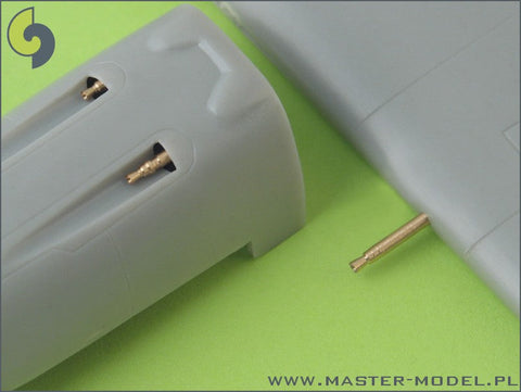 マスター AM-48-009 1/48 メッサーシュミットBf 109 E3 - E9, T型の武装セット（MG17機銃の銃口,MGFF機関砲銃身）