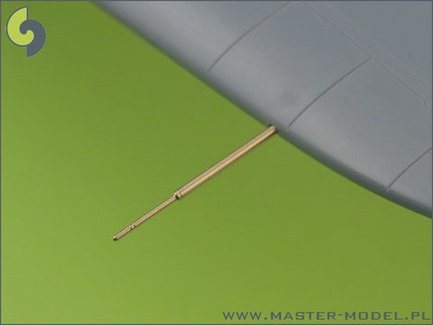 マスター AM-48-020 1/48 ゼロ戦52型（A6M5）の武装セット（7.7mm,20mm機銃銃身）及びピトー管