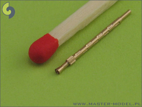 マスター AM-48-026 1/48 イギリス空軍 MK2ブローニング .303キャリバー(7.7mm) フラッシュハイダー付（4本入り）