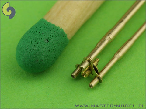 マスター AM-48-056 1/48 M197 3本の砲身が回転する20ｍｍキャノン砲、 エッチングパーツの固定金具付挽物銃身 (AH-1 コブラ用）