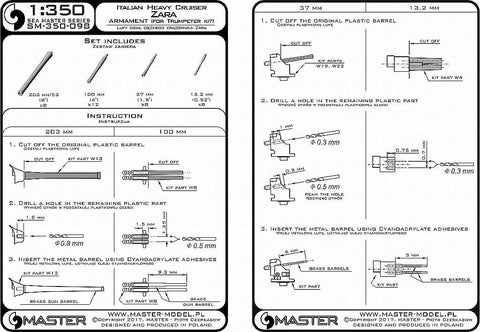 マスター AM-48-093 1/48 シェンヤン J-6/F-6 銃身セットとピトー管