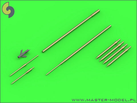 マスター AM-48-120 1/48 スホーイ Su-9/Su-11 (フィッシュポット/フィッシュポットC)のピトー管とミサイルのレールヘッド