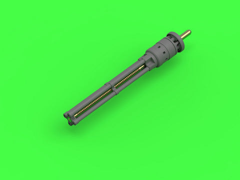 マスター AM-48-126 1/48 ミル24 (ハインド D/E) のヤクシェフ・ボルゾフ JakB-12.7mmガトリングガンとDUASプローブ (金属およびレジンパーツ)