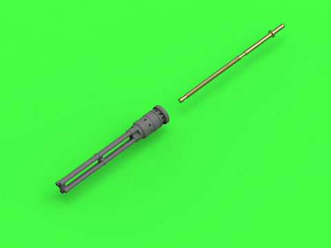 マスター AM-48-126 1/48 ミル24 (ハインド D/E) のヤクシェフ・ボルゾフ JakB-12.7mmガトリングガンとDUASプローブ (金属およびレジンパーツ)