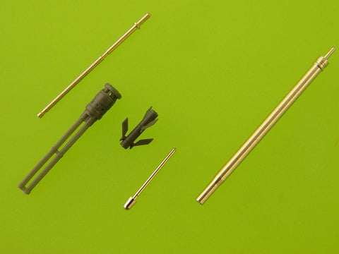 マスター AM-48-126 1/48 ミル24 (ハインド D/E) のヤクシェフ・ボルゾフ JakB-12.7mmガトリングガンとDUASプローブ (金属およびレジンパーツ)