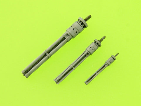 マスター AM-48-126 1/48 ミル24 (ハインド D/E) のヤクシェフ・ボルゾフ JakB-12.7mmガトリングガンとDUASプローブ (金属およびレジンパーツ)