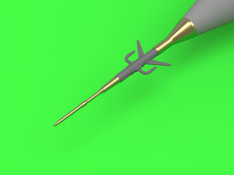 マスター AM-48-131 1/48 ミグ 31 (フォックスハウンド)のピトー管