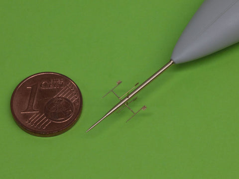 マスター AM-48-144 1/48 F-16XL / F-CK-1 プロトタイプのピトー管と迎角プローブ