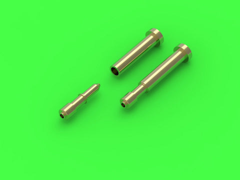 マスター AM-48-164 1/48 スピットファイア Mk.Ia/IIa/Va - ブローニング .303 バレルチップ (for Eduard)