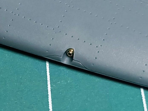 マスター AM-48-164 1/48 スピットファイア Mk.Ia/IIa/Va - ブローニング .303 バレルチップ (for Eduard)