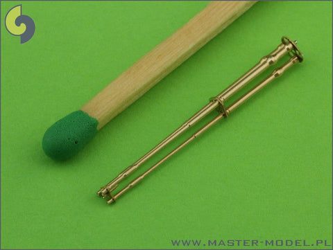 マスター AM-72-038 1/72 M197 3本の砲身が回転する20ｍｍキャノン砲、エッチングパーツの固定金具付挽物銃身 (AH-1 コブラ用）