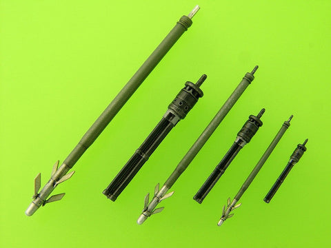 マスター AM-72-076 1/72 フェアリーファイアフライ のイスパノ20ｍｍ機関砲（先端のカバー無し）銃身