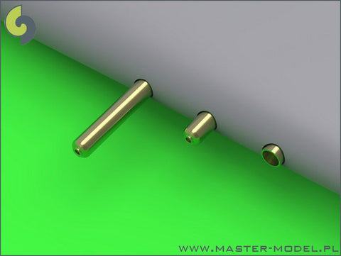 マスター AM-72-087 1/72 F6F-5 ヘルキャットの後期武装（ブローニング .50 キャリバー銃身延長管カバー 銃身）