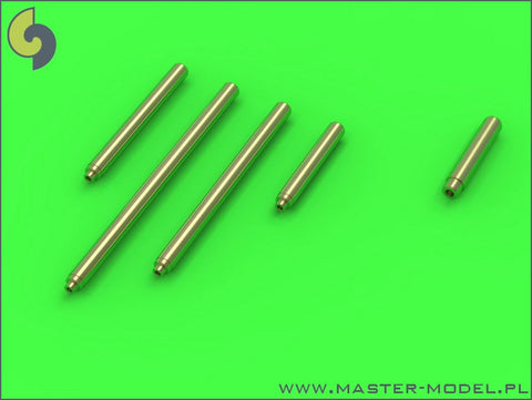 マスター AM-72-095 1/72 P-38 ライトニング 後期武装（ブローニング .50 キャリバーの放熱バレルジャケット付銃身と後期型の20mmキャノン砲の銃口）