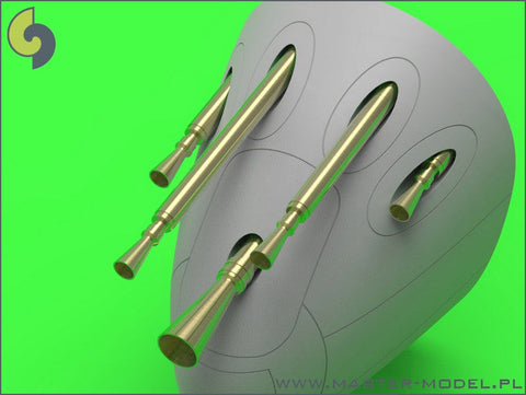 マスター AM-72-096 1/72 P-38M ライトニングのブローニング .50キャリバー銃身とフラッシュハイダー付20mmキャノン砲の銃口