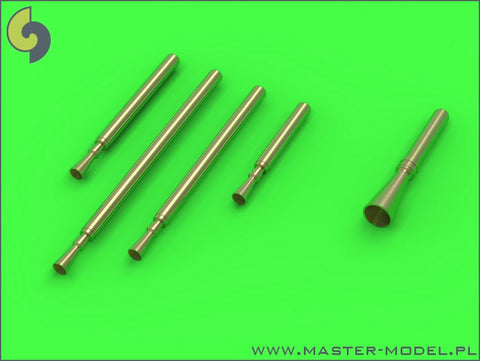 マスター AM-72-096 1/72 P-38M ライトニングのブローニング .50キャリバー銃身とフラッシュハイダー付20mmキャノン砲の銃口