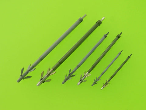 マスター AM-72-110 1/72 ミル24 (ハインド D/E) ヤクシェフ・ボルゾフ JakB-12.7mmガトリングガンとDUASプローブ (金属およびレジンパーツ)