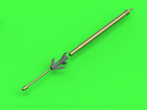 マスター AM-72-110 1/72 ミル24 (ハインド D/E) ヤクシェフ・ボルゾフ JakB-12.7mmガトリングガンとDUASプローブ (金属およびレジンパーツ)