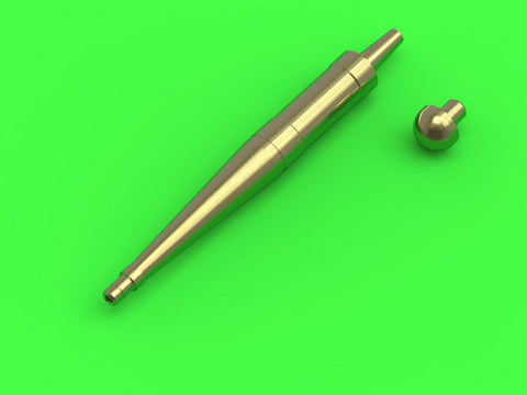 マスター AM-72-116 1/72 スピットファイア Mk.VIII/IXc フェアリング付イスパノ 20mm機関砲 (エデュアルド用）