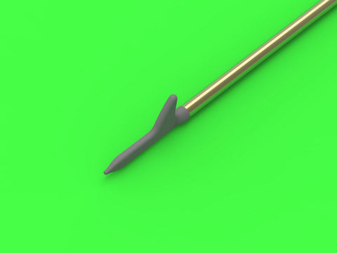 マスター AM-72-146 1/72 アメリカ軍 WWII時のピトー管 (先端がシャークフィン型 1本）P-36, P-39, P-40, P-47, A-36, B-239, T-6, B-25 他用