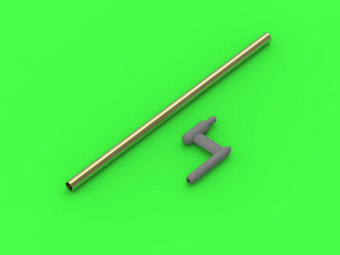 マスター AM-72-147 1/72 アメリカ軍 WWII時のピトー管 (先端がL字型 1本）アメリカの航空機の輸出仕様（例 P-35, P-36, P-40, T-6, B-339 他 ）