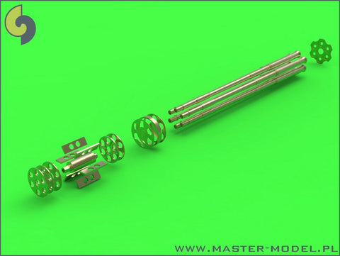 マスター GM-35-001 1/35 M61 A1 ヴァルカン砲、6本の砲身が回転する20mmキャノン砲、エッチングパーツの固定金具付挽物製銃身