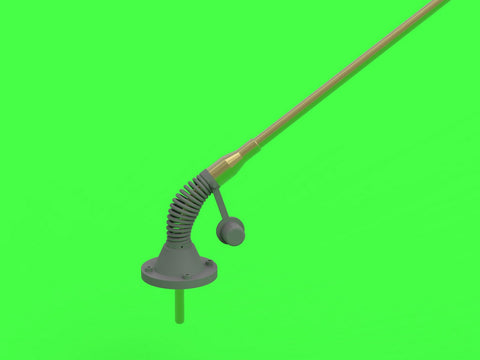 マスター GM-35-014 1/35 KTO ロソマクその他の車両用 コムロッド VHF3088VM アンテナ(1本入り), 傾斜バージョン