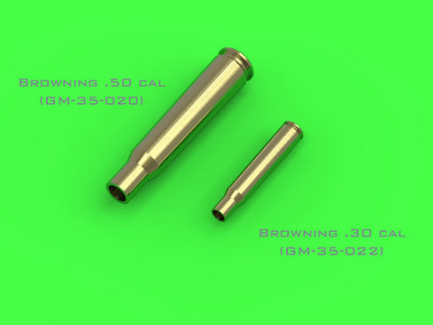 マスター GM-35-022 1/35 ブローニングM1919重機関銃 .30キャリバー(7.62mm) の空薬莢(25個)