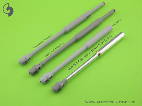 マスター GM-35-040 1/35 タイガーI 初期型マズルブレーキ 88mm KwK36 L/56 金属砲身(ドラゴン,ダスヴェルク,RFM,ボーダー他用)