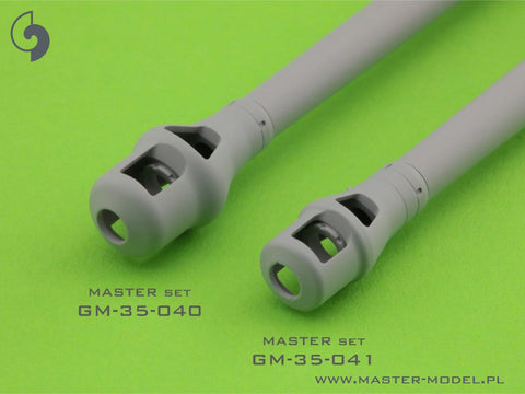 マスター GM-35-041 1/35 タイガーI 後期型マズルブレーキ 88mm KwK36 L/56 金属砲身(ドラゴン,ダスヴェルク,RFM,ボーダー他用)