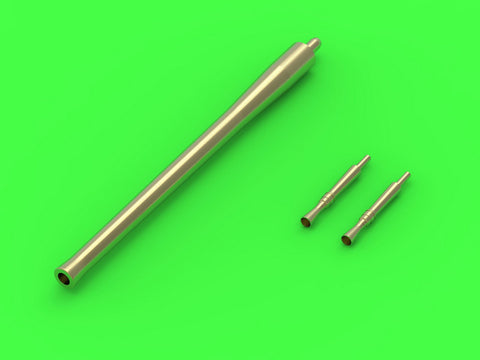 マスター GM-72-003 1/72 イギリス QF 2ポンド砲 (40mm) - version Mk.IX (スムースバレル) + BESA機銃 銃口 - クルセイダー Mk.I/II, バレンタイン初期型, マチルダ II,その他のAFV用