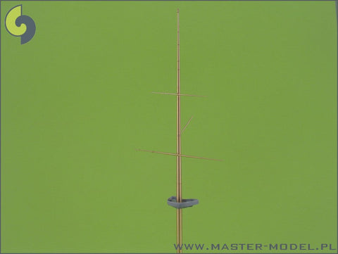 マスター SM-350-024 1/350 ロシア海軍 巡洋艦 ヴァリャーグ(1899年) マストとヤード セット