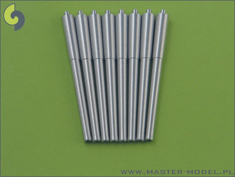 マスター SM-350-037 1/350 イギリス海軍 15インチ（38.1cm)/42口径砲 Mark I 砲身 ブラストバッグなし 砲塔用 (8本入り) クイーンエリザベス, リベンジ, レパルス, フード, バンガード級用