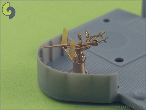 マスター SM-350-050 1/350 エリコン20mm対空砲 アメリカ海軍型 3次元に仕上げる機銃 , 挽物とエッチングパーツ 素材(20セット入り）