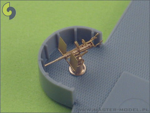 マスター SM-350-050 1/350 エリコン20mm対空砲 アメリカ海軍型 3次元に仕上げる機銃 , 挽物とエッチングパーツ 素材(20セット入り）