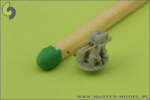 マスター SM-350-065 1/350 イタリア海軍 対空砲 ブレダ37mm(1.5インチ)/54口径砲銃身 (20本入り)