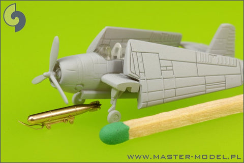 マスター SM-350-072 1/350 アメリカ海軍 空挺魚雷マーク13（22.4インチ）トロリー付 初期型（10本）