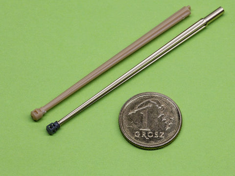 マスター SM-350-079 1/350 HMS ベルファストの武装 6インチ砲(12本), 4インチ砲(12本), 6インチ砲取付用のレジンパーツ付