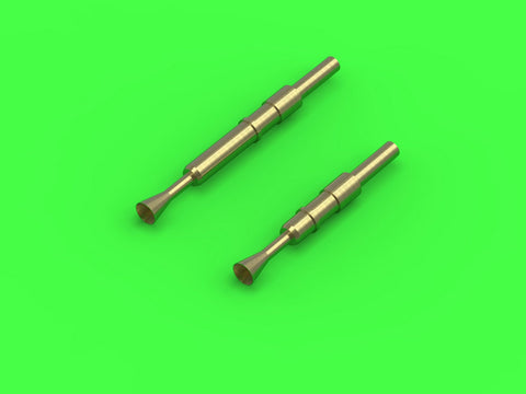 マスター SM-350-109 1/350 コーンウォール, HMS ケント アーマメント バレル - 8in (8pcs), 4in (8個入), 40mm POM-POM (16個入), ヴィッカース .50cal (8個入) (トランぺッター用)