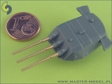 マスター SM-700-005 1/700 日本海軍 94式砲 46cm(18.1インチ)/45口径砲の砲身 (9本入り) 大和, 武蔵 用