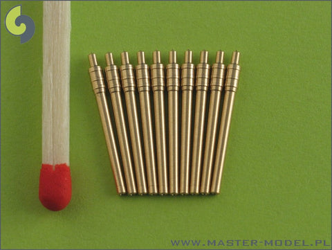 マスター SM-700-009 1/700 日本海軍 45口径四一式36cm(14インチ)砲 砲身 ヴィッカースの国産型 (8本入り) 金剛, 扶桑および伊勢級用