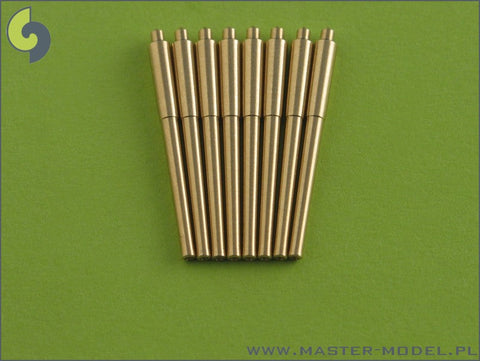 マスター SM-700-013 1/700 イギリス海軍 15インチ（38.1cm)/42口径砲 Mark I 砲身 ブラストバッグなし砲塔用 (8本入り) クイーンエリザベス, リベンジ, レパルス, フード, バンガード級用